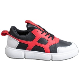 Jumex Baskets à la mode le noir rouge