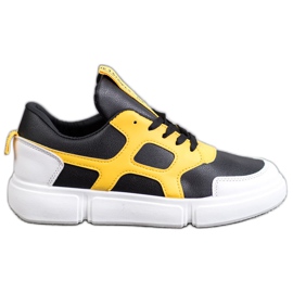 Jumex Baskets à la mode le noir jaune