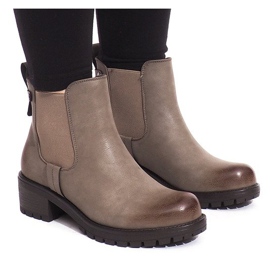 Bottes chaudes BH56-KB Kaki multicolore vert