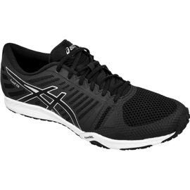 Asics fuzeX Tr M S613N-9099 chaussures d'entraînement noir