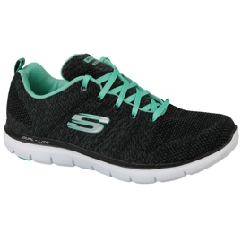 Skechers Flex Appeal 2.0 W 12756-BKAQ le noir