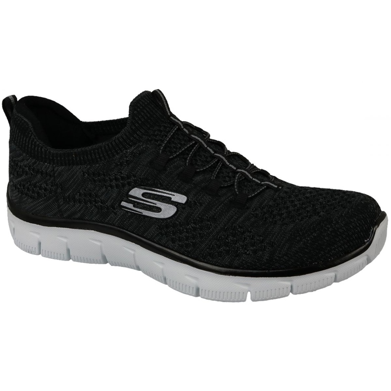 Skechers Empire W 12418-BKW Chaussures le noir