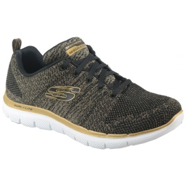 Chaussures Skechers Flex Appeal 2.0 W 12771-BKGD le noir multicolore