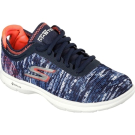 Chaussures Skechers Go Step W 14200-NVCL bleu marin multicolore