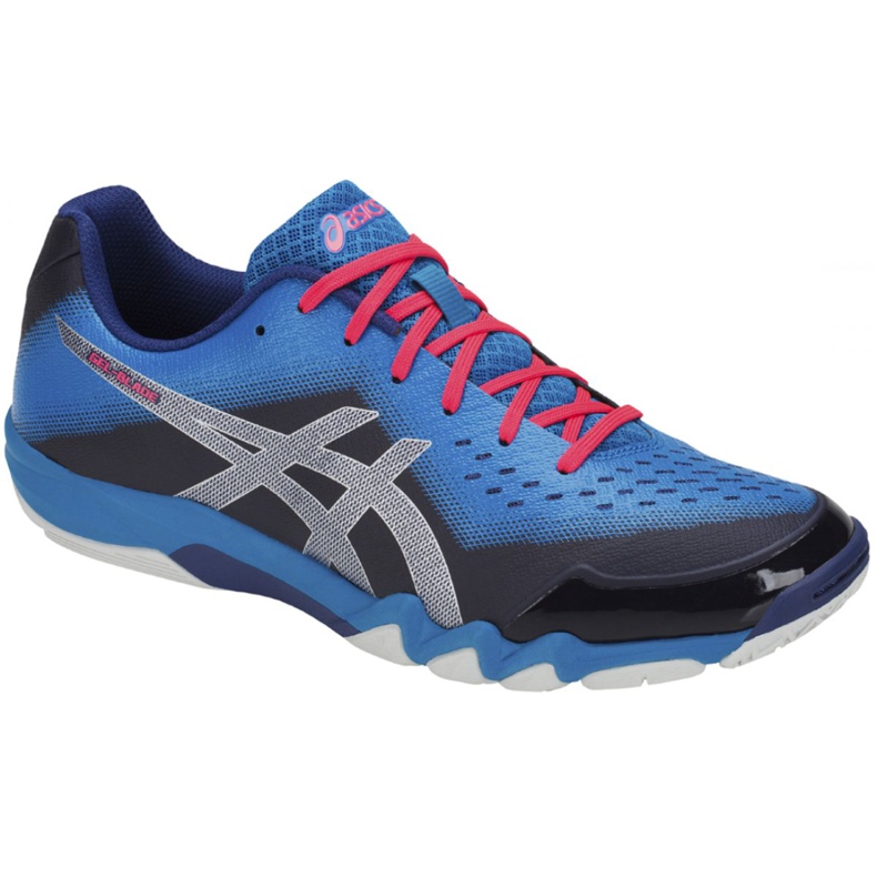 Chaussure de squash Asics Gel-Blade 6 M R703N-400 bleu Chaussure de squash Asics Gel-Blade 6 M R703N-400 bleu