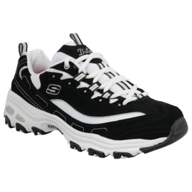 Chaussures Skechers D'Lites Biggest Fan 11930-BKW noir