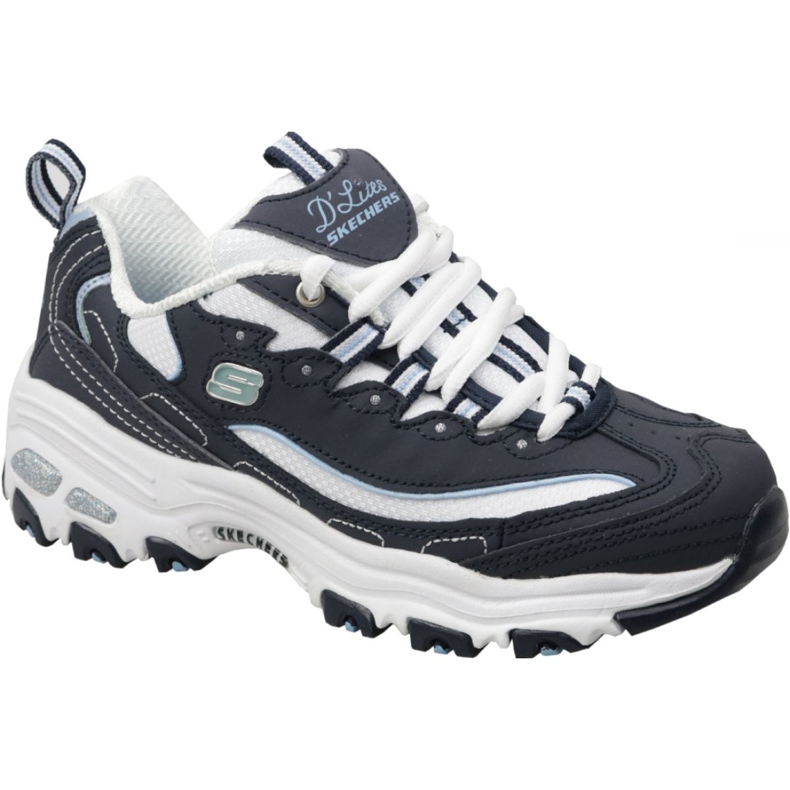 Chaussures Skechers D'Lites Biggest Fan W 11930-NVW bleu marin Chaussures Skechers D'Lites Biggest Fan W 11930-NVW bleu marin