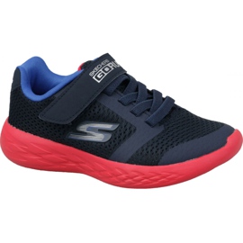 Chaussures Skechers Go Run 600 Jr 97860L-NVRD bleu marin Chaussures Skechers Go Run 600 Jr 97860L-NVRD bleu marin