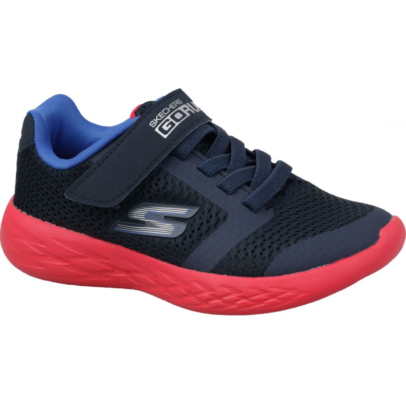 Chaussures Skechers Go Run 600 Jr 97860L-NVRD bleu marin