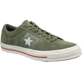 Converse One Star 163198C chaussures vert Converse One Star 163198C chaussures vert
