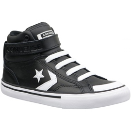 Converse Pro Blaze Strap Hi Jr 663608C le noir Converse Pro Blaze Strap Hi Jr 663608C le noir