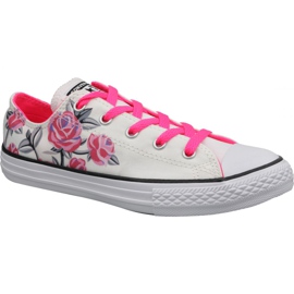 Chaussures Converse C. Taylor All Star Jr 663624C blanche