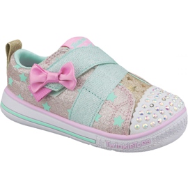 Chaussure Skechers Twinkle Play Jr 20138N-GDMT multicolore jaune