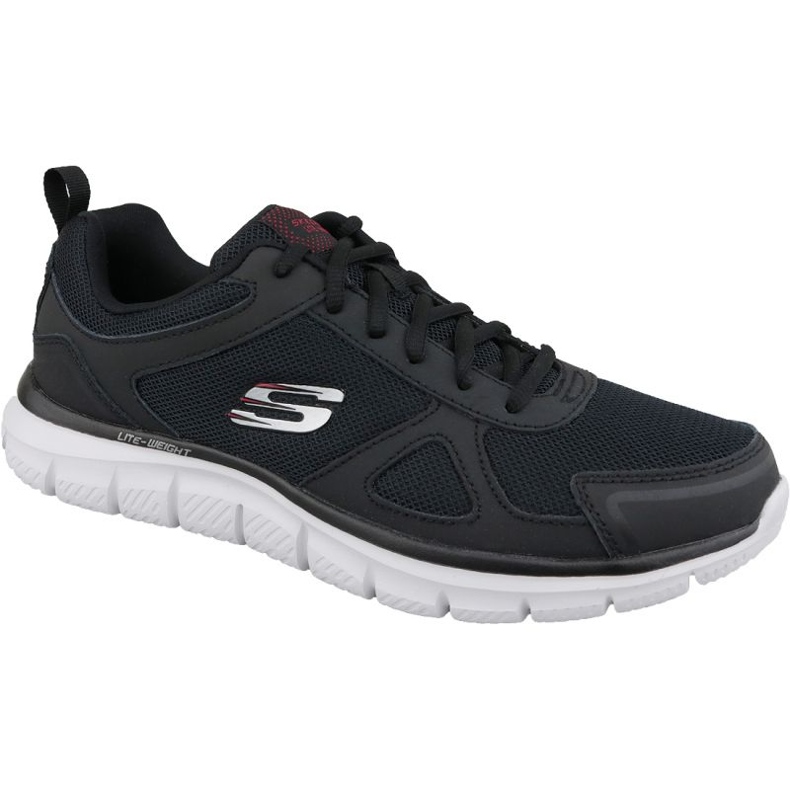 Chaussures Skechers Track-Scloric 52631-BKRD le noir