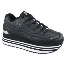 Plate-forme haute énergie Skechers Highrise W 73937-BLK le noir