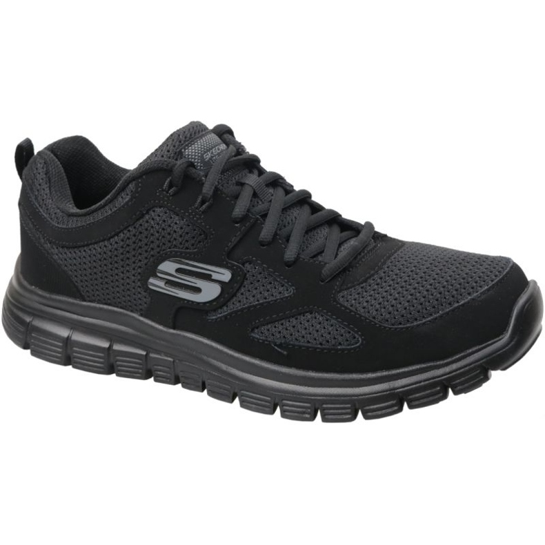 Chaussures Skechers Burns 52635-BBK le noir