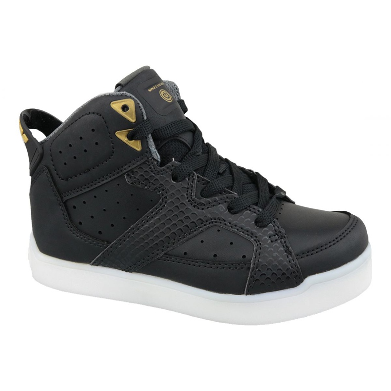Skechers E-Pro Street Quest Lights Jr 90615L-BLK le noir