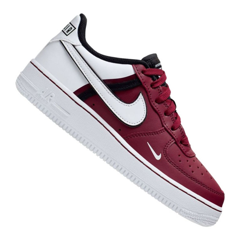 Nike Air Force 1 LV8 2 Jr CI1756-600 blanche rouge