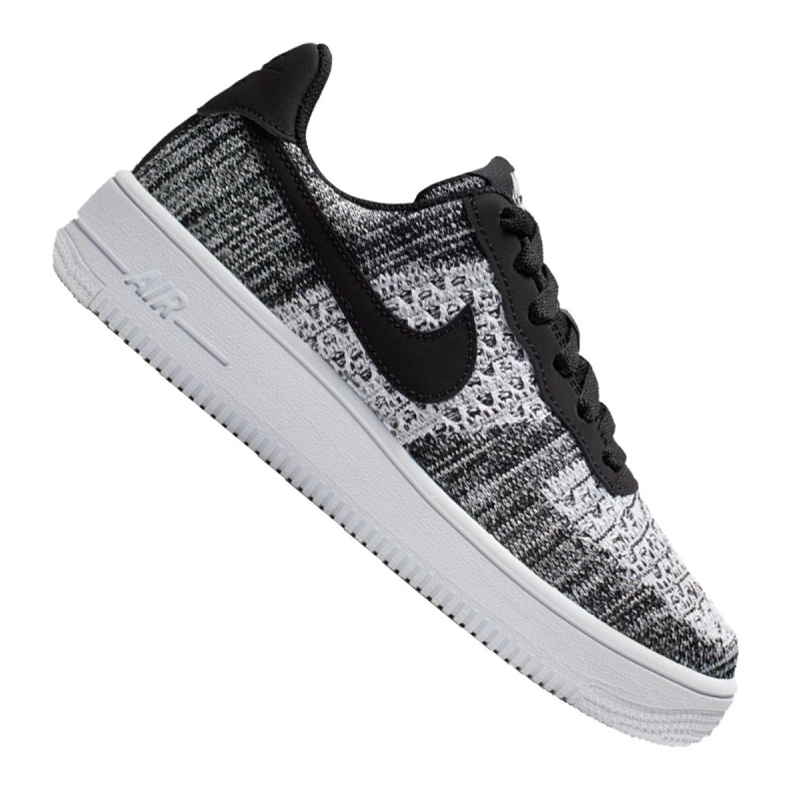Nike Air Force 1 Flyknit 2.0 Gs Jr BV0063-001 le noir multicolore