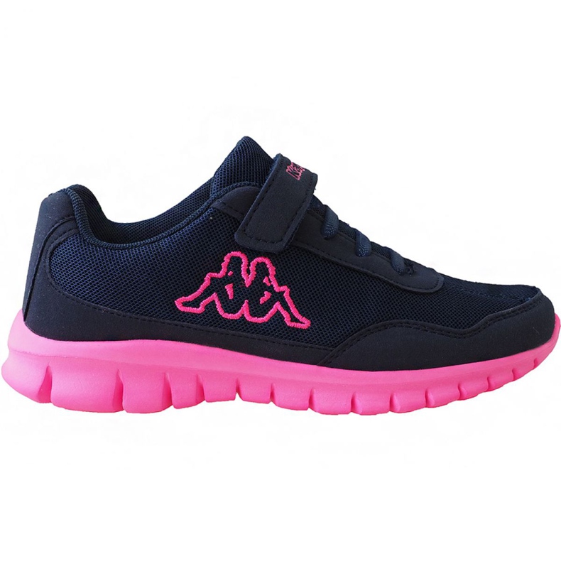 Chaussures Kappa Follow Bc Jr. 260634K 6722 bleu marin rose Chaussures Kappa Follow Bc Jr. 260634K 6722 bleu marin rose