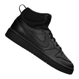 Chaussure Nike Court Borough Mid 2 (GS) Jr BQ5440-001 noir