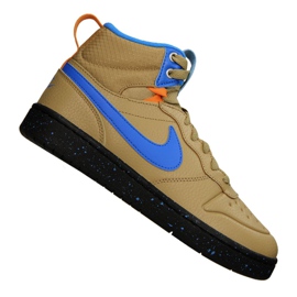 Nike Court Borough Mid Boot 2 (GS) Jr BQ5440-701 jaune