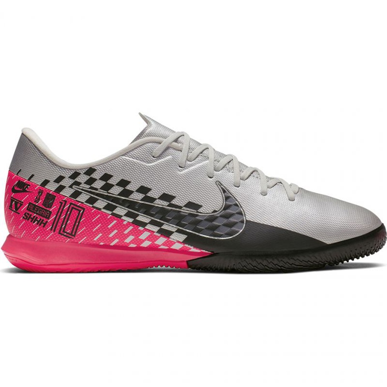 Chaussures d'intérieur Nike Mercurial Vapor 13 Academy Neymar Ic M AT7994-006 gris argent