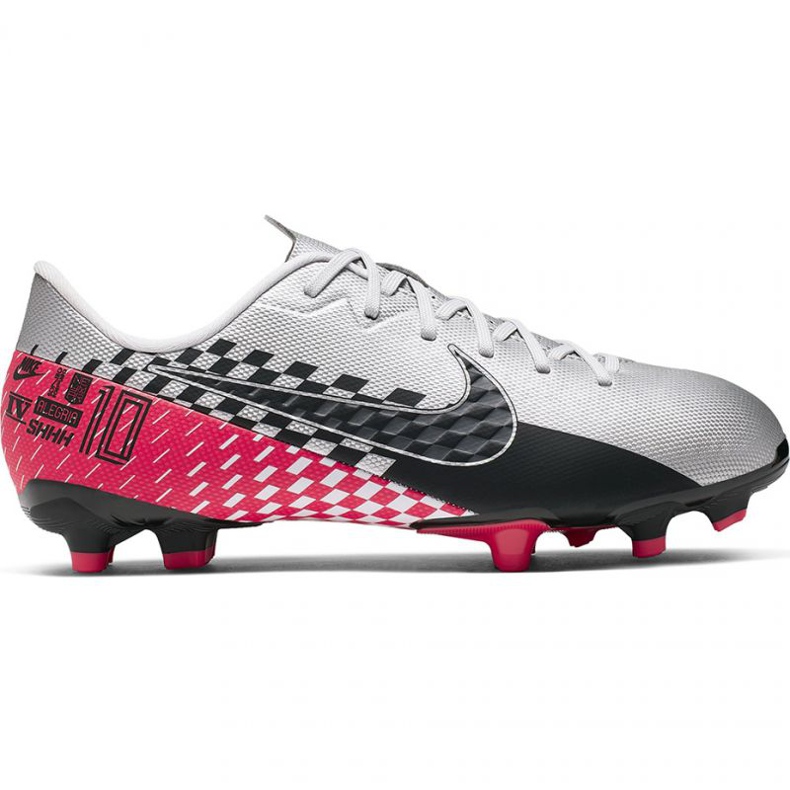 Chaussure de football Nike Mercurial Vapor 13 Academy Neymar FG / MG Jr AT8125-006 gris gris