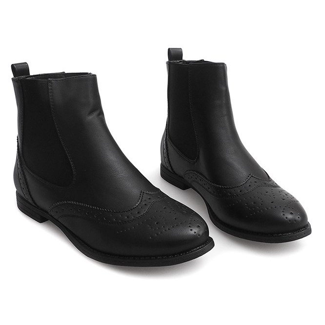 Bottines Jazz Classiques 220-PA Noir le noir