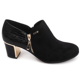 Bottines À Talons 6661 Noir le noir