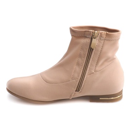 Bottes en tissu élégantes R105 Beige