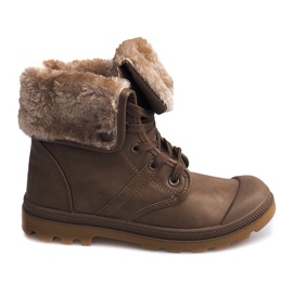 Bottines bois isolées R-56 Kaki multicolore vert