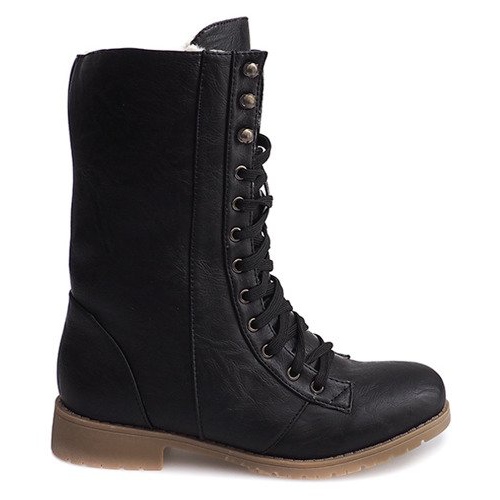 Bottes Chaudes Jodhpur Fur 1053 Noir le noir