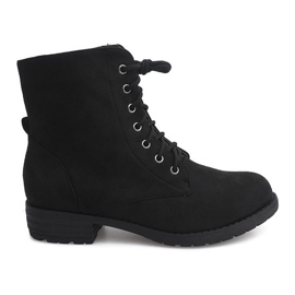 Bottines Daim Jodhpur B768 NOIR le noir