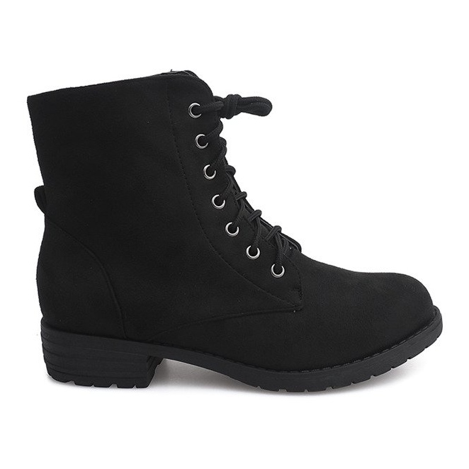 Bottines Daim Jodhpur B768 NOIR le noir
