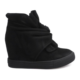 Baskets Compensées 6351-Y Noir
