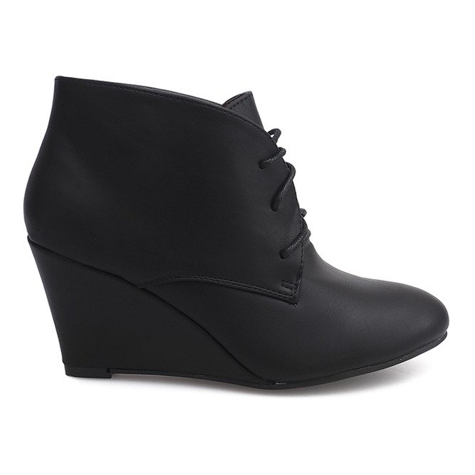 Bottes Compensées Sur Compensées 1177B Noir le noir