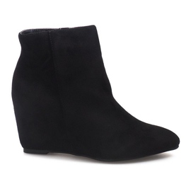 Bottes Compensées Sur Compensée B5062 Noir le noir