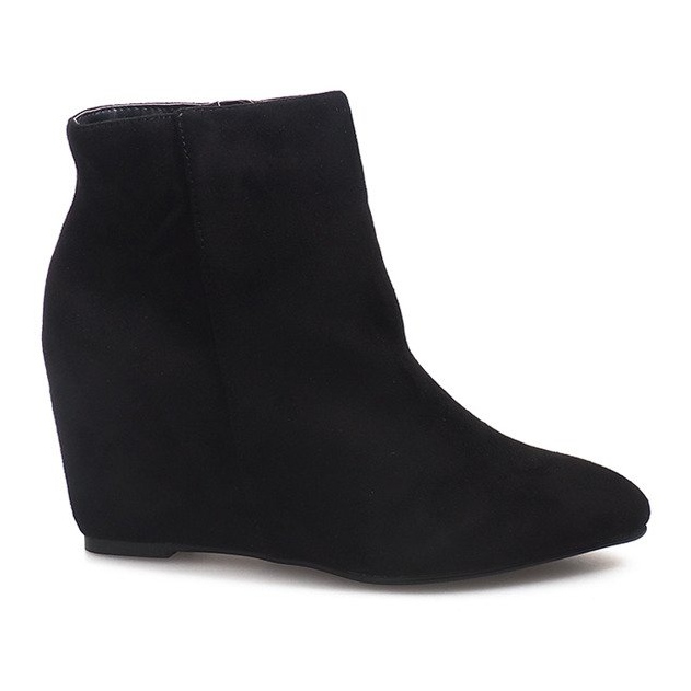 Bottes Compensées Sur Compensée B5062 Noir le noir