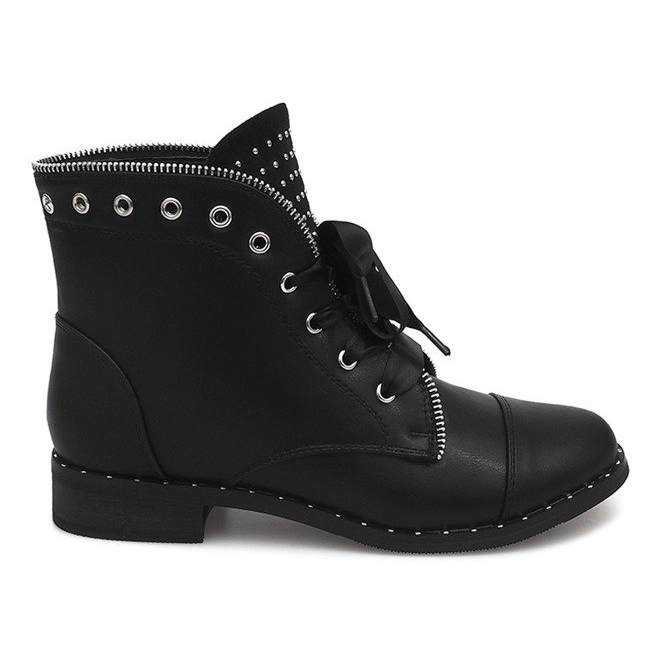 Bottes exclusives Y8152 Noir le noir
