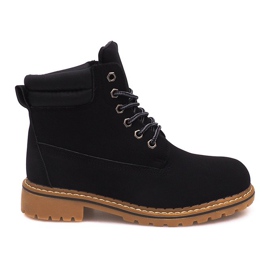 Bottes en bois isolées H88B Noir