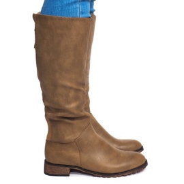 Bottes Hautes Chaudes BL2830 Kaki vert