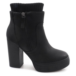 Bottines Cravates Workers X9102 Noir