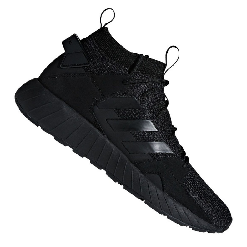 Adidas Questarstrike Mid M G25774 chaussures le noir Adidas Questarstrike Mid M G25774 chaussures le noir