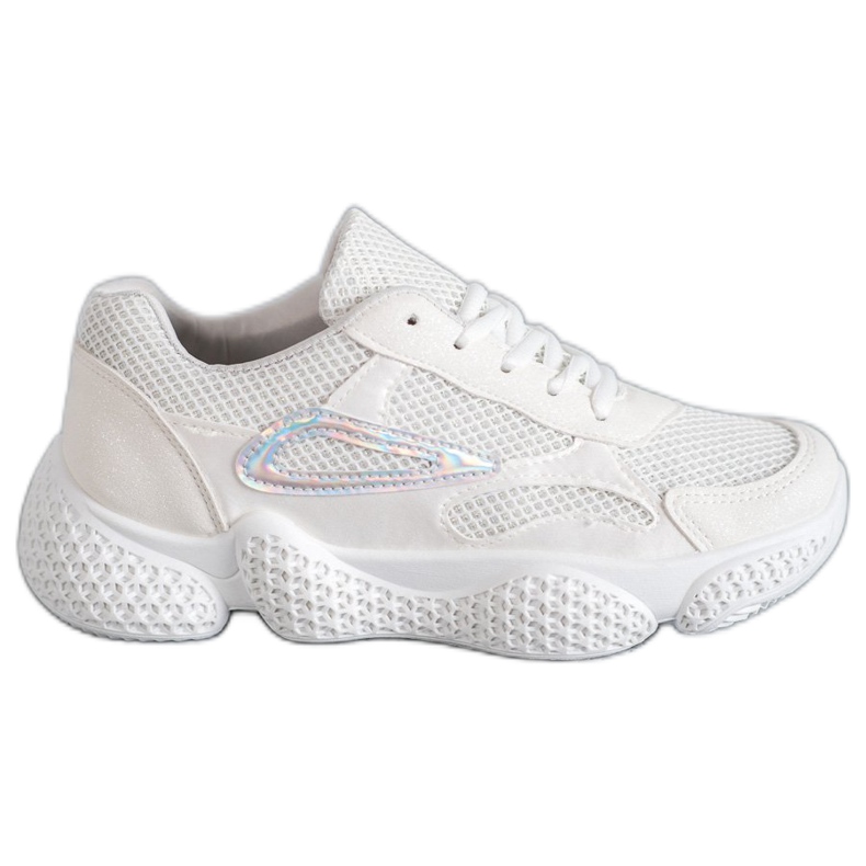 SHELOVET Chaussures de sport textiles blanche