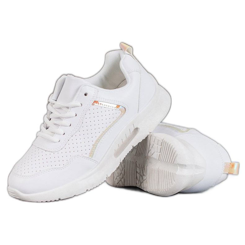 SHELOVET Chaussures de sport blanches