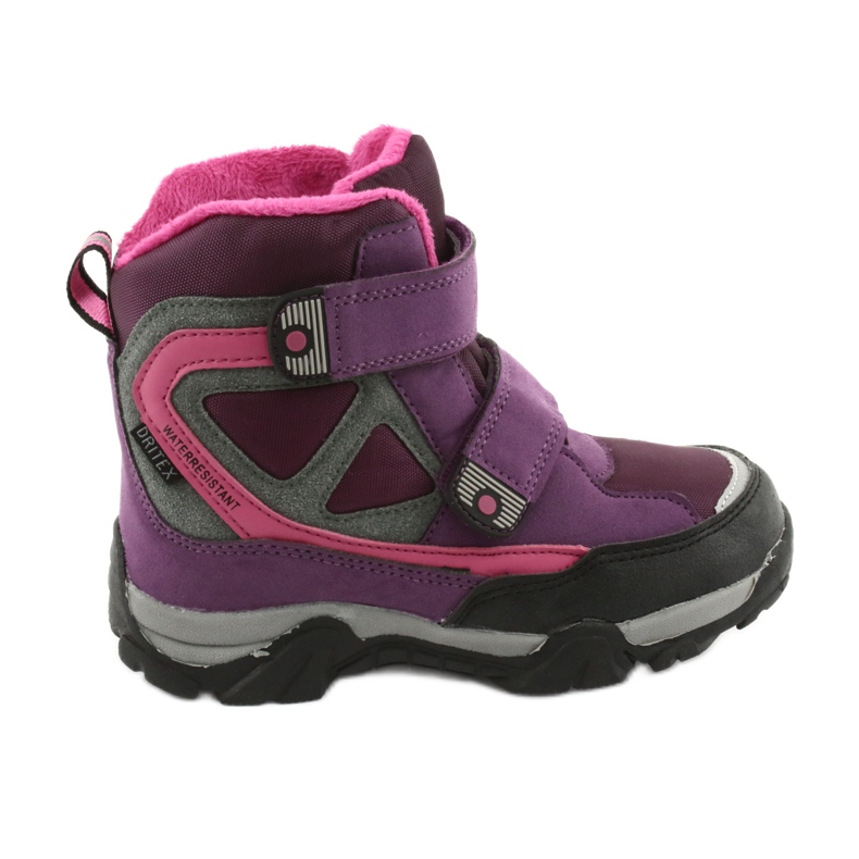 Bottes Velcro MtTrek avec membrane 18-501-011 violet rose gris