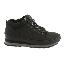 Chaussures d'hiver pour hommes Lee Cooper 19-20-011 noires