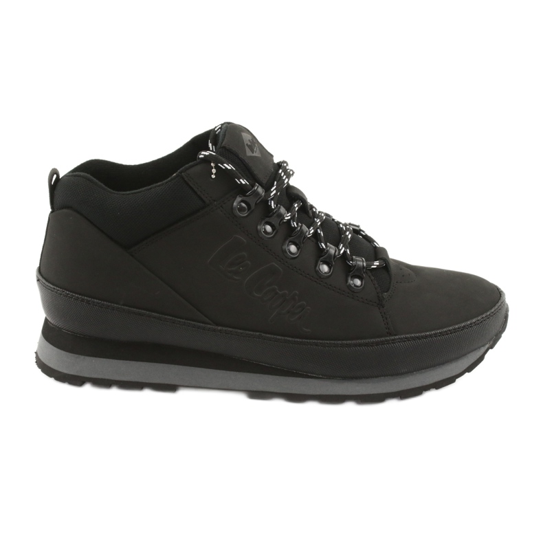 Chaussures d'hiver pour hommes Lee Cooper 19-20-011 noires le noir Chaussures d'hiver pour hommes Lee Cooper 19-20-011 noires le noir