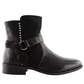 Bottes noires pour femmes noires 1046-PA Noir